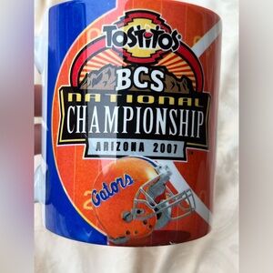 2007 Tostitos BCS Nat'l Championship FLORIDA GATORS MUG CUP Coffee Arizona